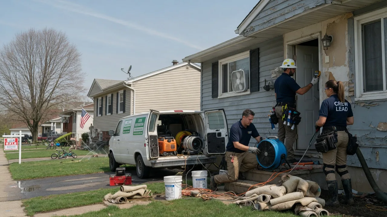 Flood Cleanup in Collinsville, IL near me